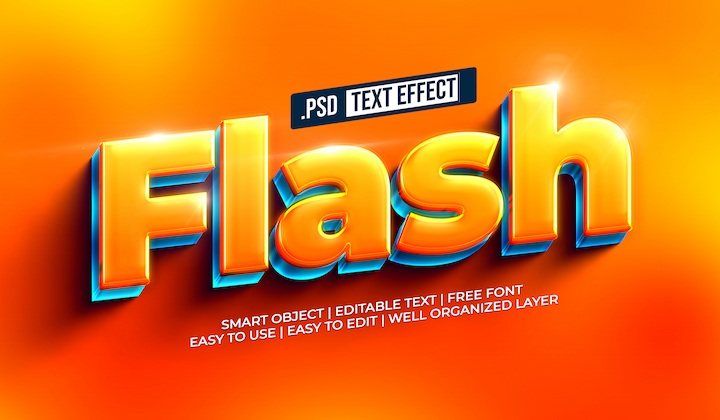 flash_text_style_effect